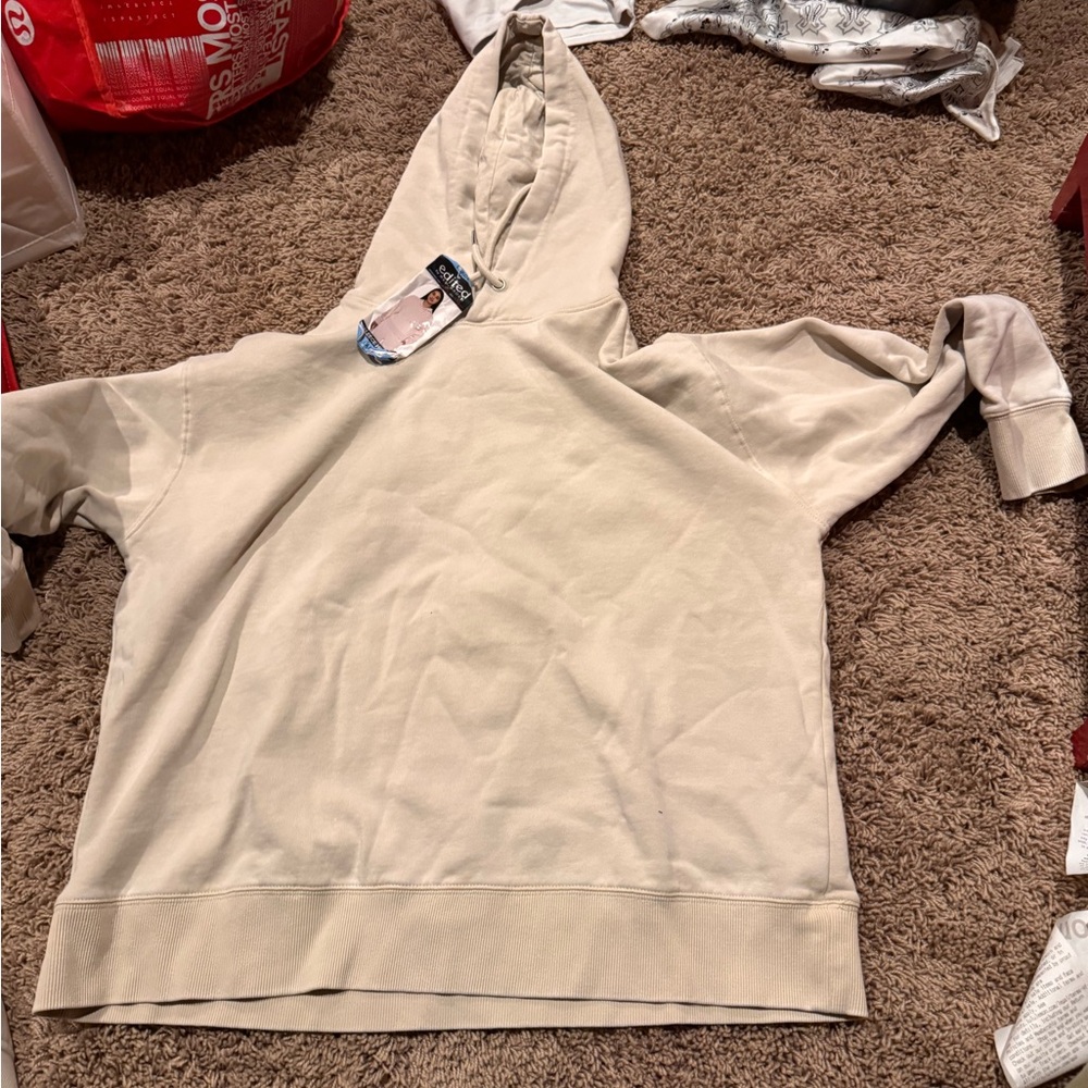 Beige Hoodie